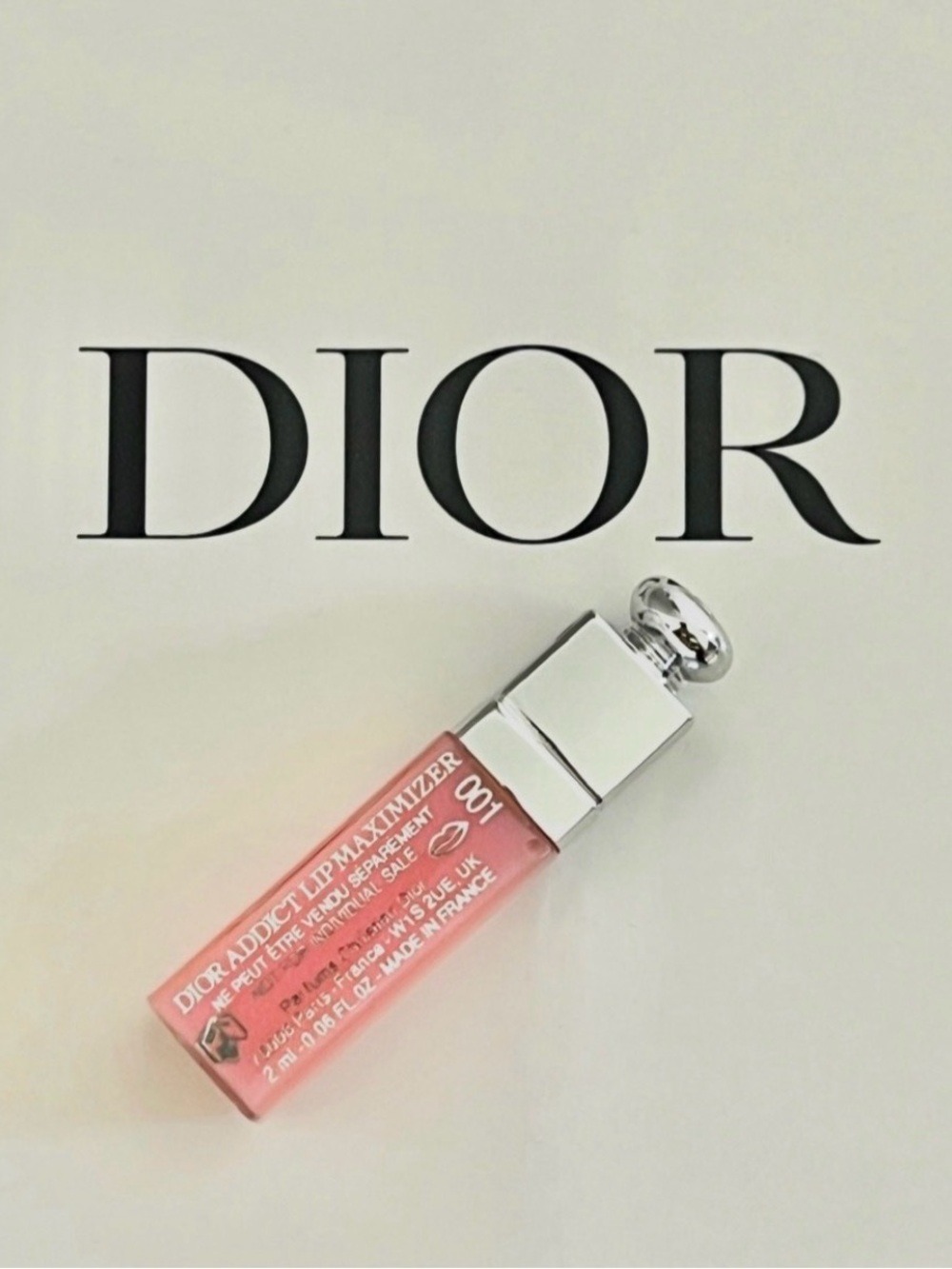 Dior Lip MINI LIP Maximizer Shade 001 NIB - Picture 3 of 4